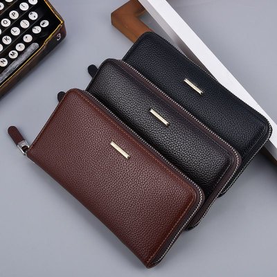 Men'S Long Wallet Business Casual Multi-Functional