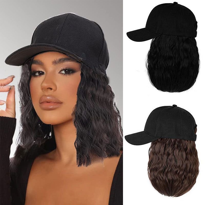 Women Fashion Short Curly Cap Wig