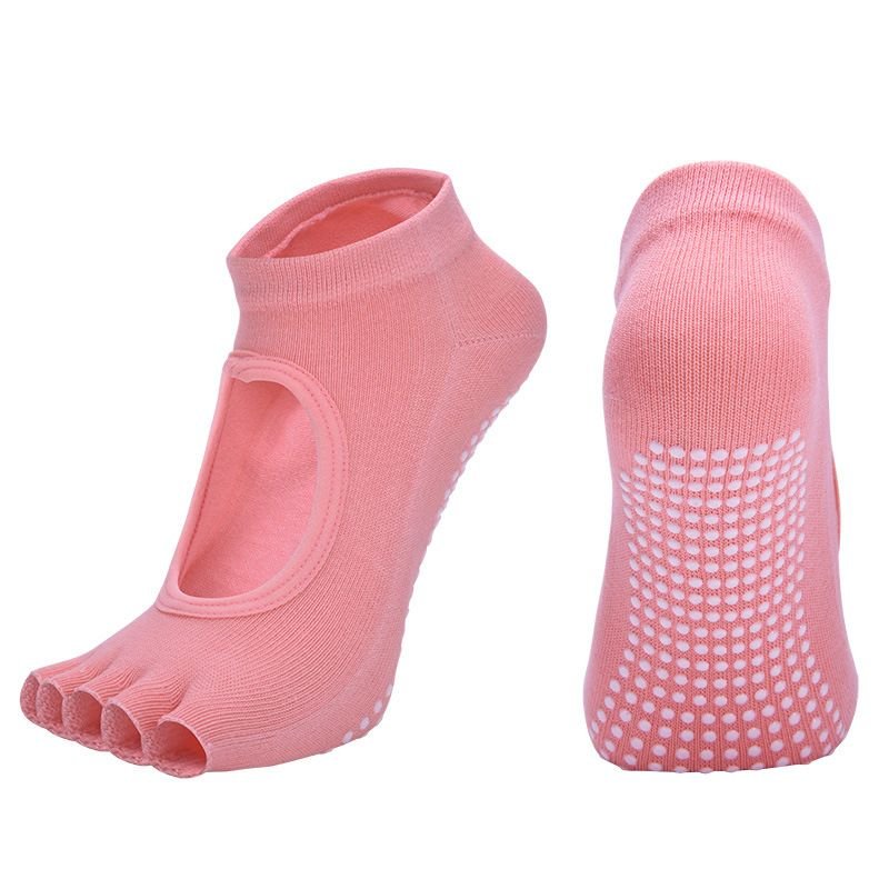 Yoga Fitness Half-Finger Non-Slip Five-Finger Yoga Socks