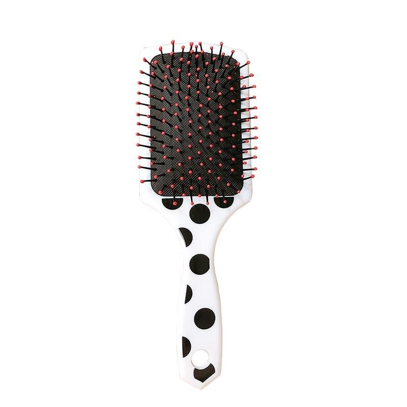 Girl Polka Dot Air Bag Massage Hair Comb