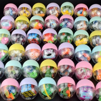 Cartoon Transparent Macaron Gashapon Ball Children Toy