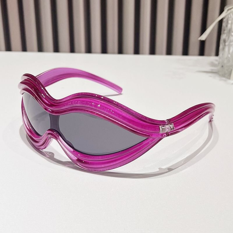 Women Fashion Y2K Shaped Sunglasses