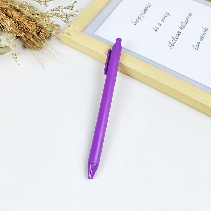 Simple Macaron Color Press Gel Pen Student Stationery