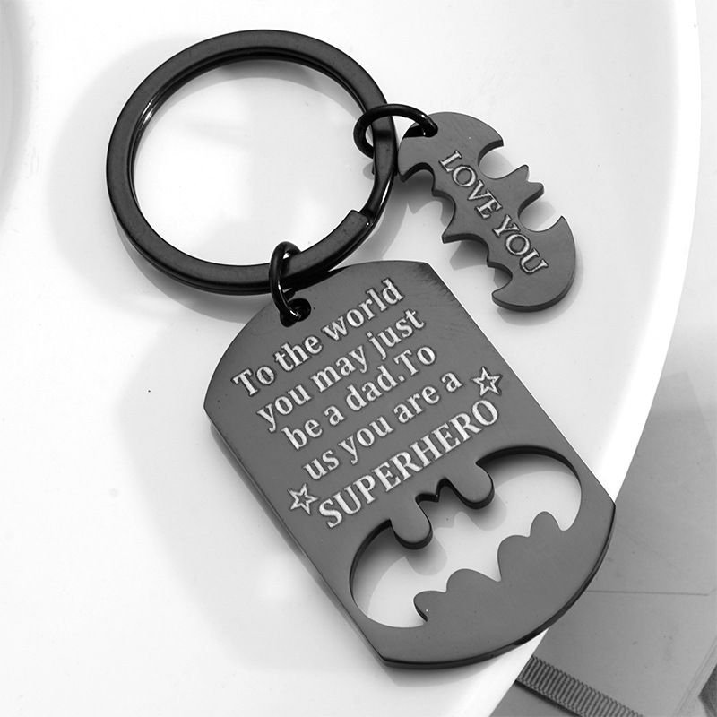 Father'S Day Stainless Steel Keychain