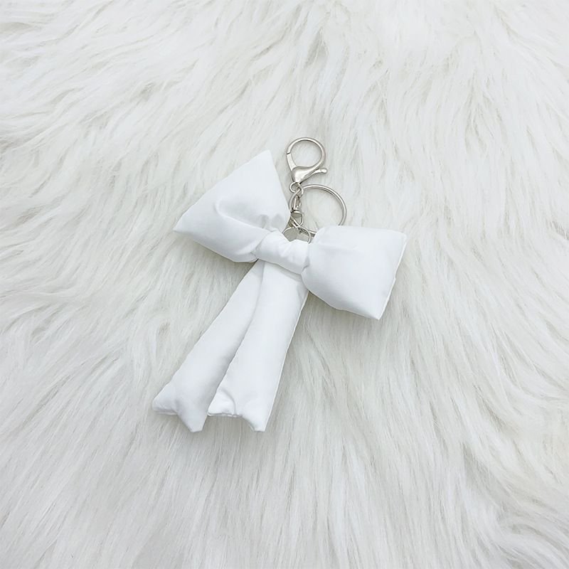 Women Simple Cute Bow Key Chain Pendant