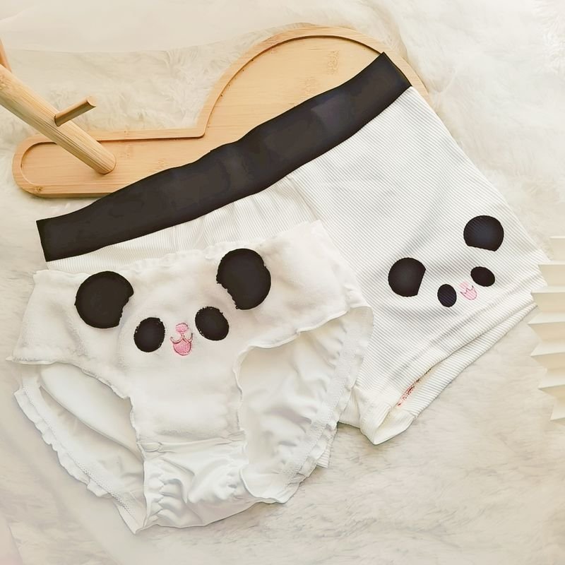 Cartoon Cute Breathable Bear Couple Underwear