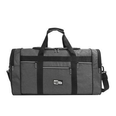 Men Casual Sports Basic Alphabet Foldable Large Capacity Oxford Duffle Bag