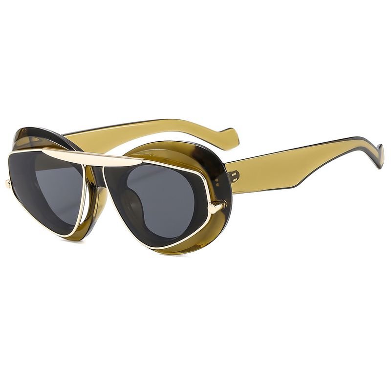 Women Fashion Exaggerated Cat Eye Sunglasses