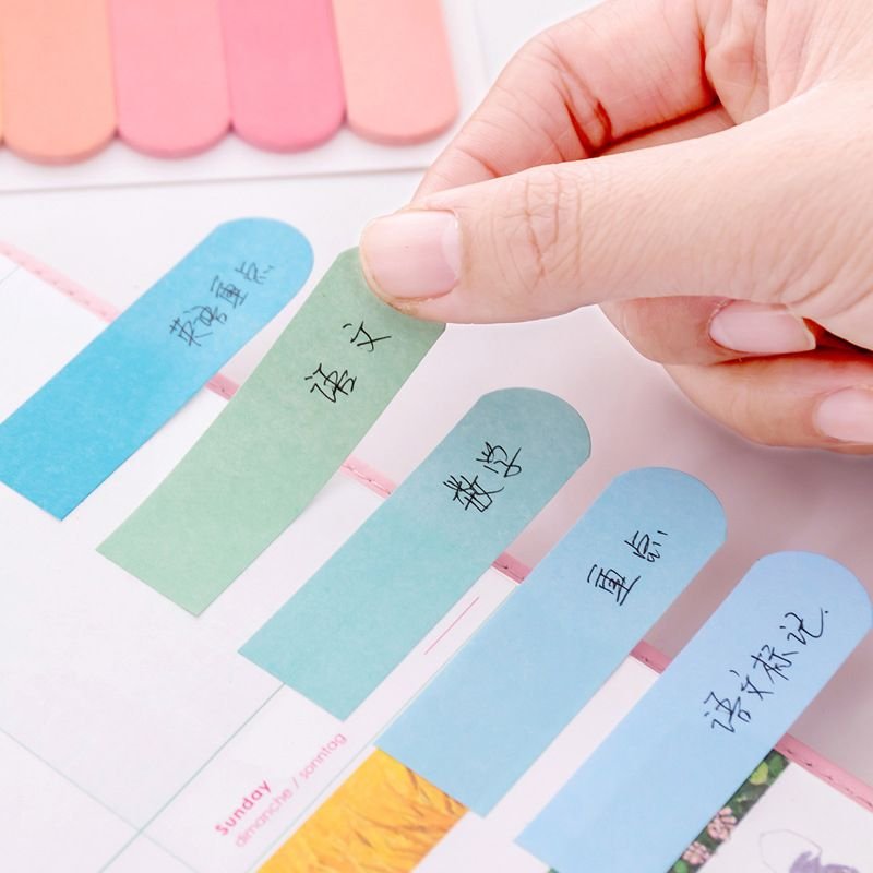 Creative Gradient Color Sticky Notes