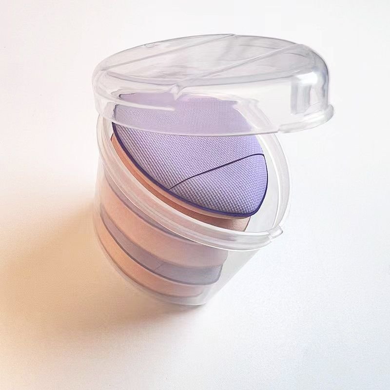 Simple Portable Wet And Dry Dual-Use Non-Card Powder Air Cushion Sponge Concealer Small Powder Puff