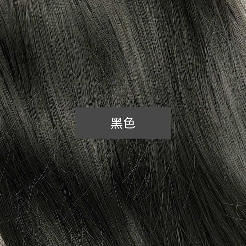 Women Fashion Long Straight Hair Chemical Fiber Wig Head Cover