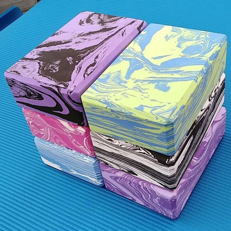 Yoga Aids EVA Material Camouflage Yoga Bricks