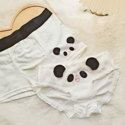 Cartoon Cute Breathable Bear Couple Underwear