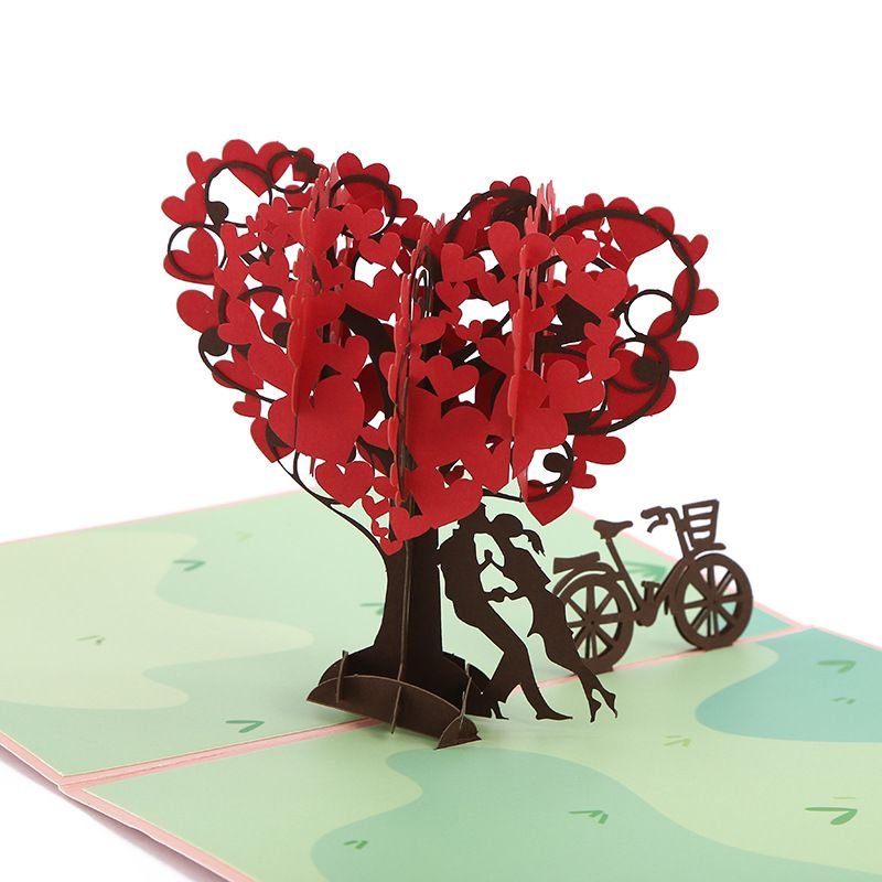 3D Valentine'S Day Greeting Card