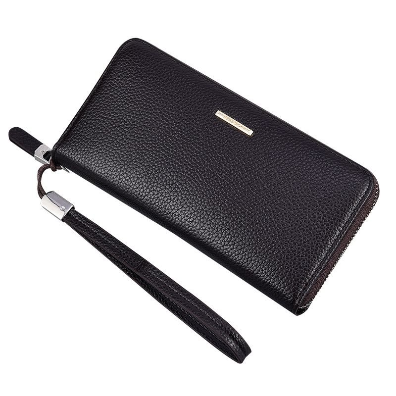 Men'S Long Wallet Business Casual Multi-Functional