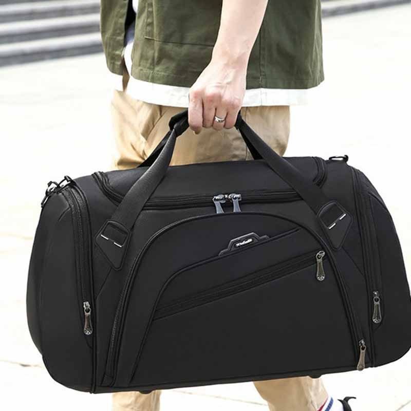 Men Leisure Sports Basic Oxford Duffle Bag