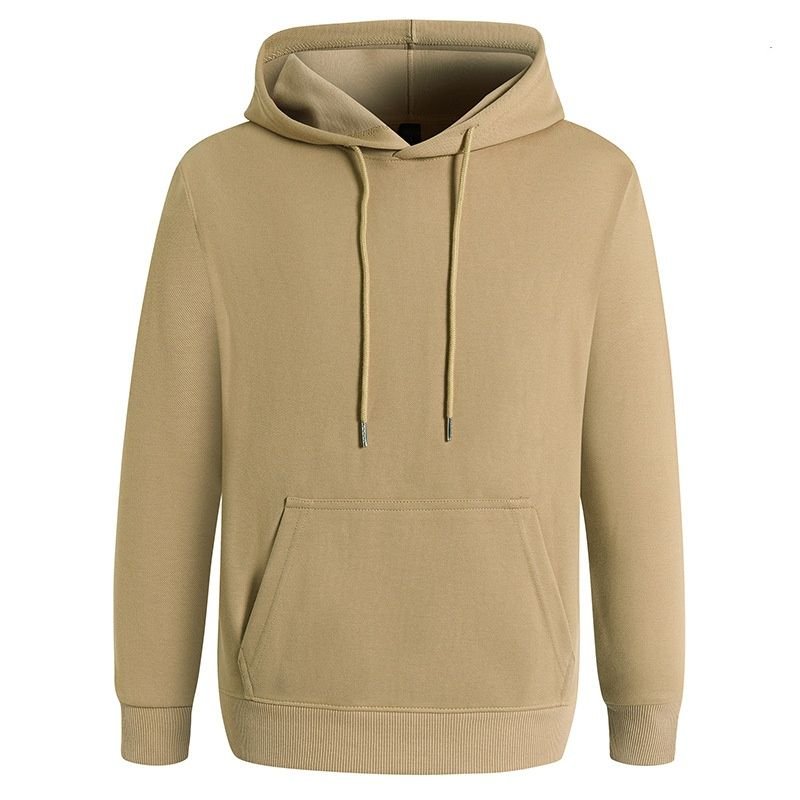 Custom Logo 300g Heavy Men And Women Casual Solid Color Hoodie