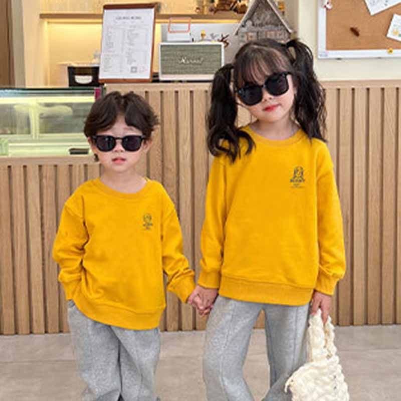 Kids Toddler Boys Girls Spring Autumn Casual Cute Cartoon Print Long Sleeve Sweatshirts