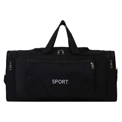 Men Leisure Sports Alphabet Print Oxford Duffle Bag