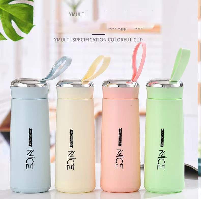 Creative Double-Layer Portable Thermos Cup