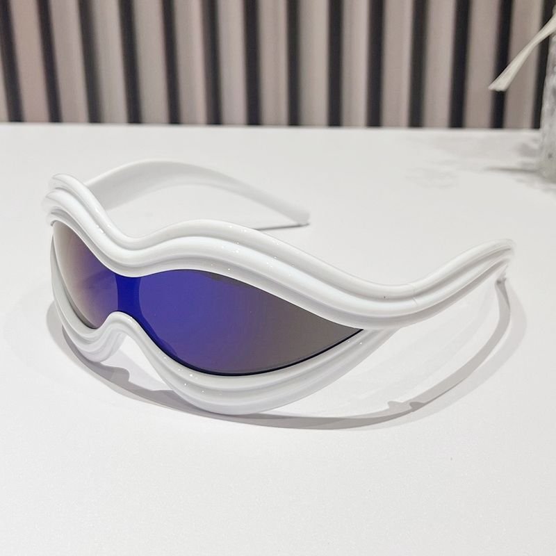 Women Fashion Y2K Shaped Sunglasses