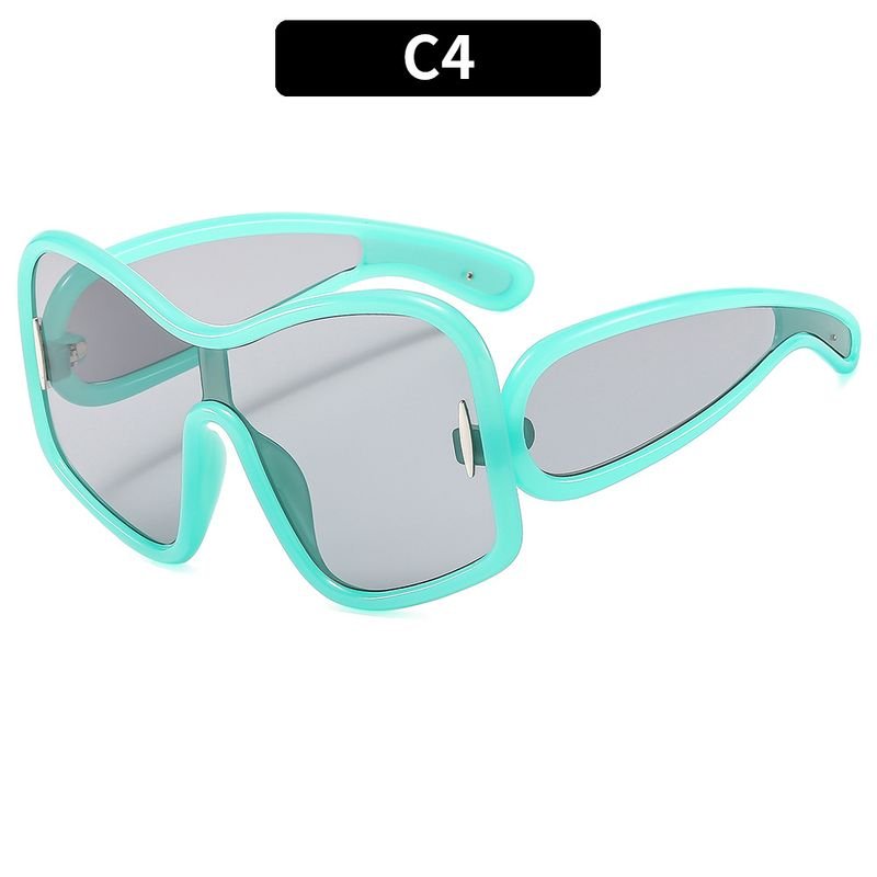 Women Fashion Creative Large Frame Sunglasses