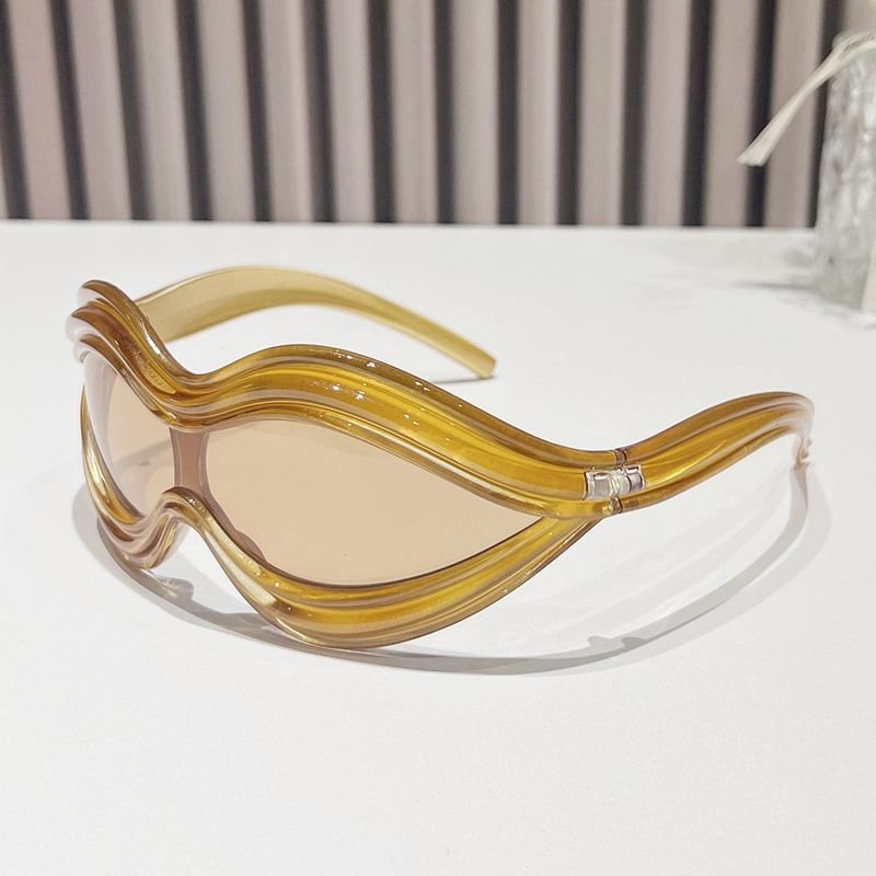 Women Fashion Y2K Shaped Sunglasses