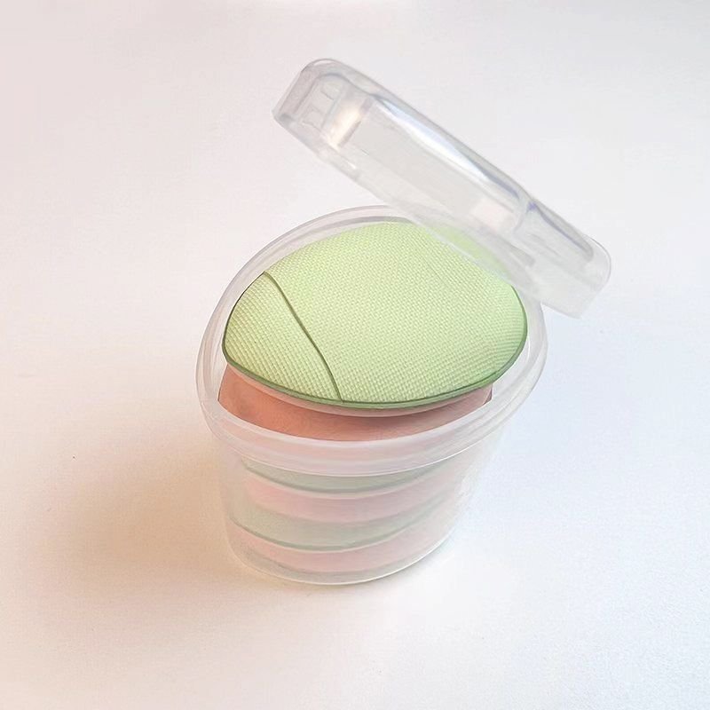 Simple Portable Wet And Dry Dual-Use Non-Card Powder Air Cushion Sponge Concealer Small Powder Puff