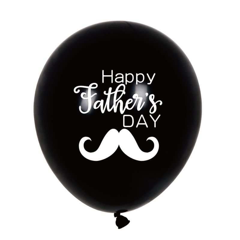 12 Inch 2.8G Father Day Party Printing Thick Latex Balloon Decoration 50-Bag