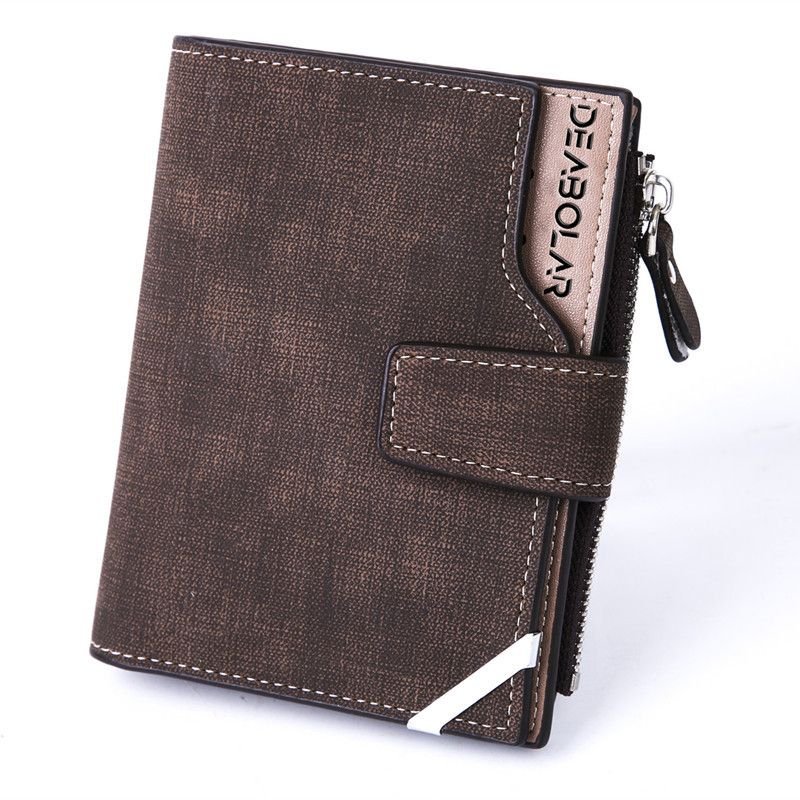 Men'S Medium Casual Retro Canvas Wallet