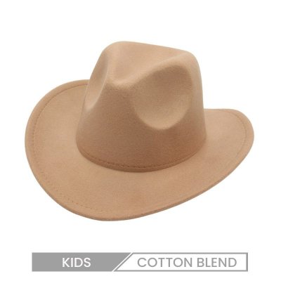 Simple Kids Children'S Cowboy Performance Jazz Hat Custom