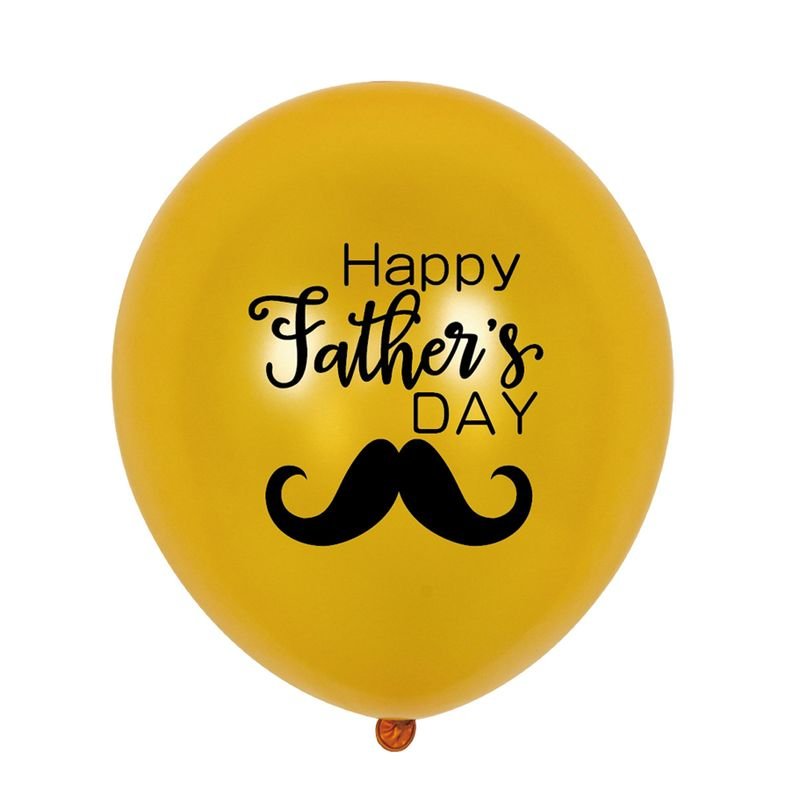 12 Inch 2.8G Father Day Party Printing Thick Latex Balloon Decoration 50-Bag