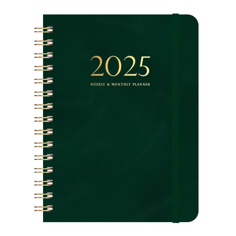 2025 Plan Coil A5 Notebook