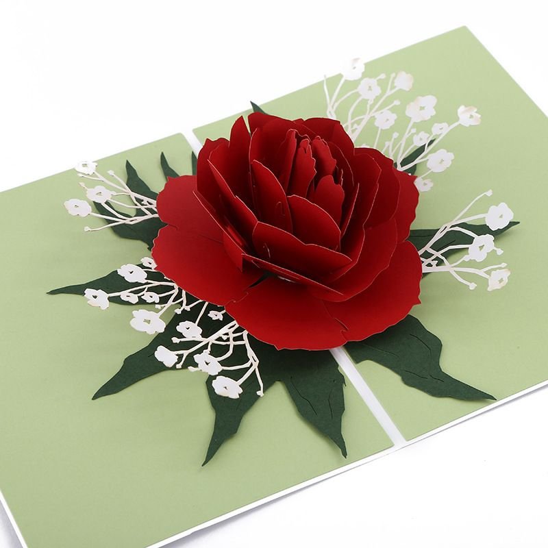 3D Valentine'S Day Greeting Card