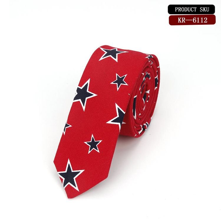 Men Classic Flower And Paisley Printed All-match Tie