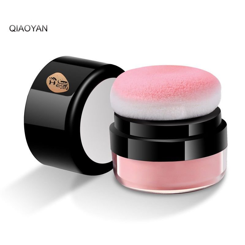 Qiaoyan 4 Colors Women Creative Oil-Control Nature Blush