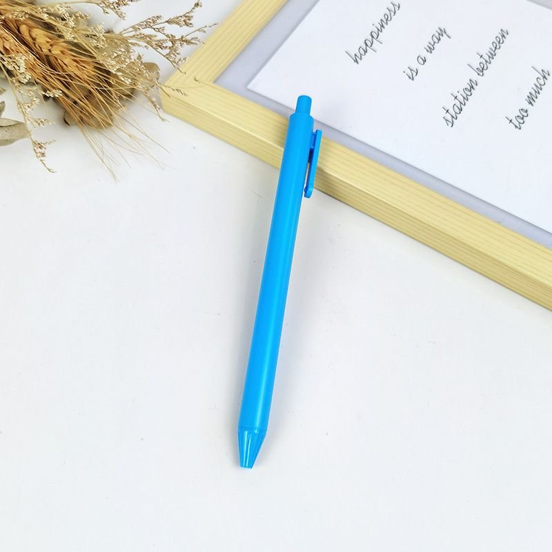 Simple Macaron Color Press Gel Pen Student Stationery