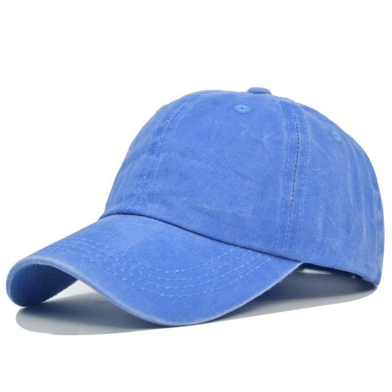 Unisex Solid Color Custom Baseball Cap