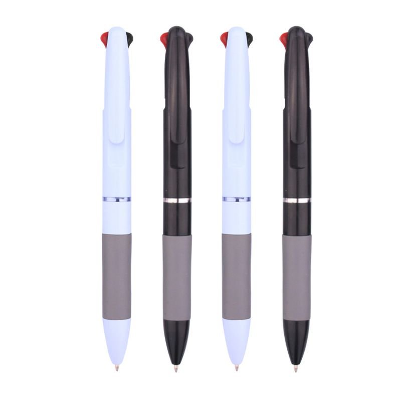 Simple Press Three-Color Ballpoint Pen