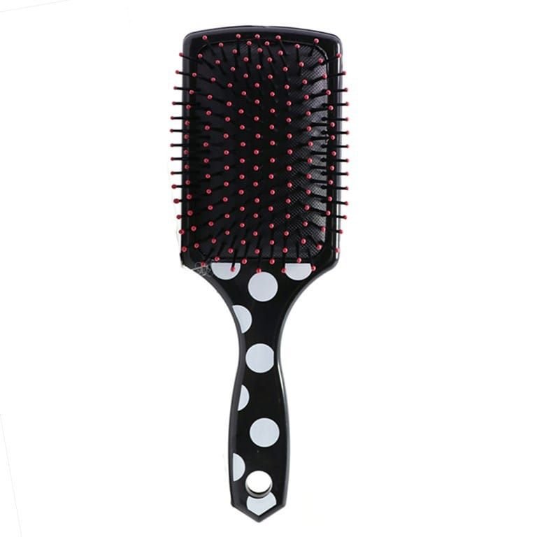 Girl Polka Dot Air Bag Massage Hair Comb