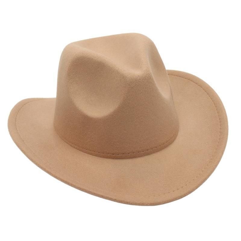 Simple Kids Children'S Cowboy Performance Jazz Hat Custom