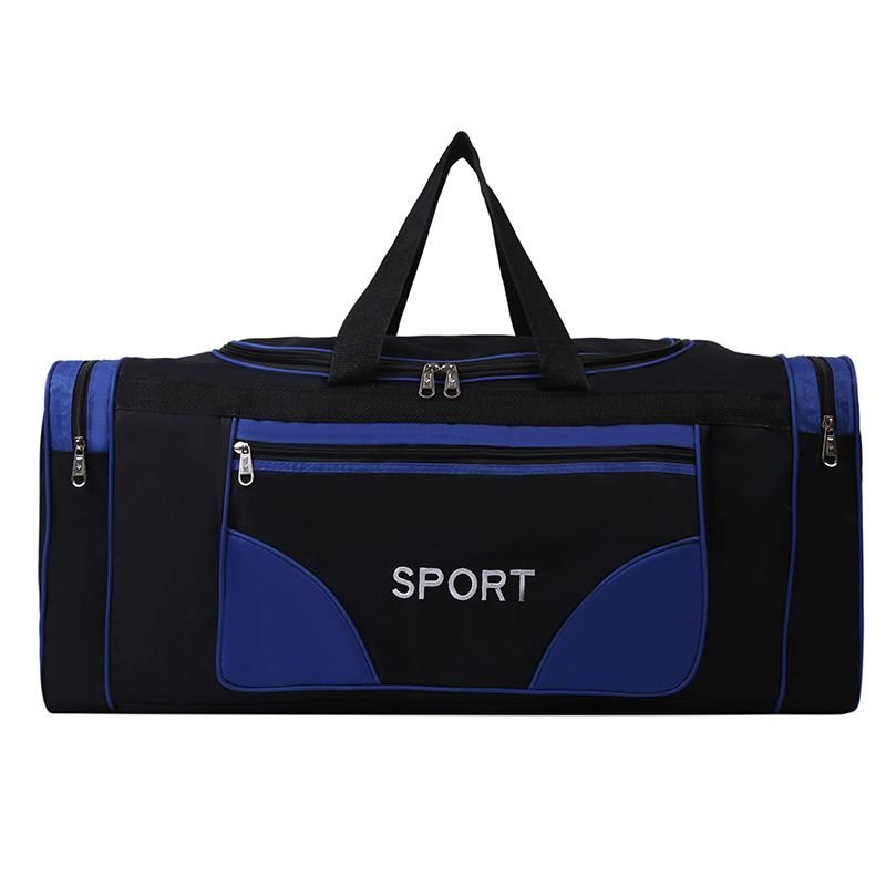 Men Leisure Sports Alphabet Print Oxford Duffle Bag