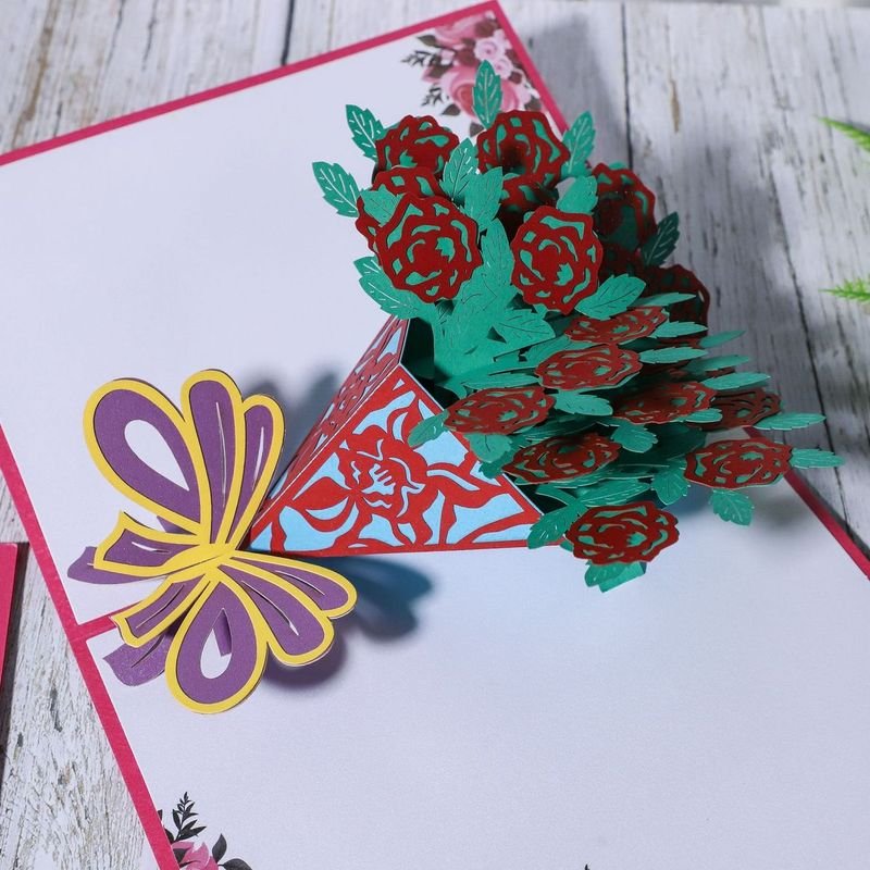 3D Valentine'S Day Greeting Card