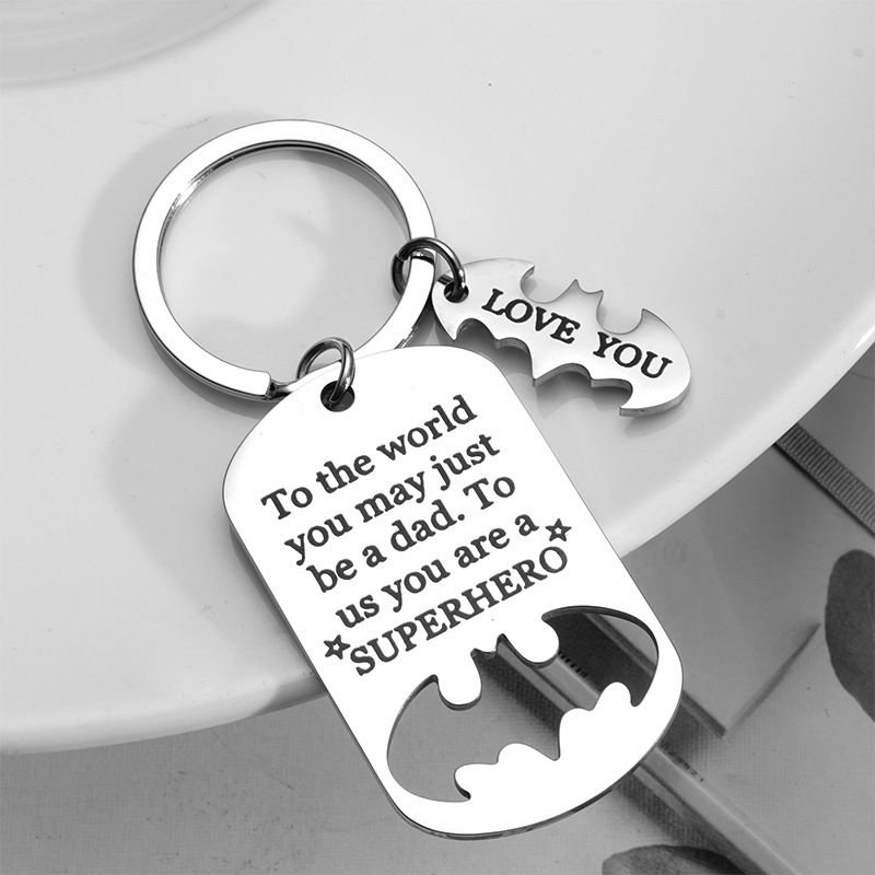 Father'S Day Stainless Steel Keychain